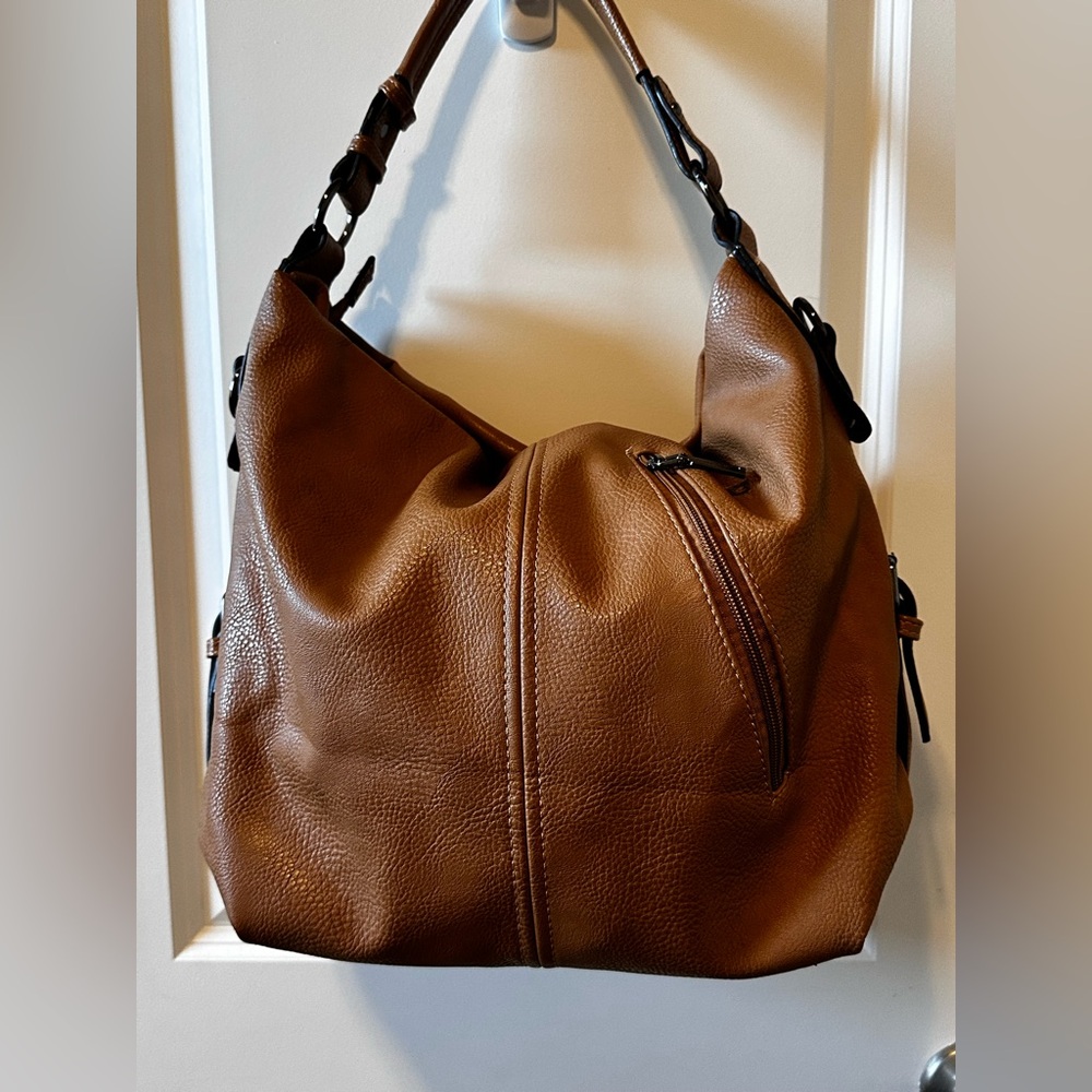 Kadie Ashman Vegan Leather Hobo Bag Large
